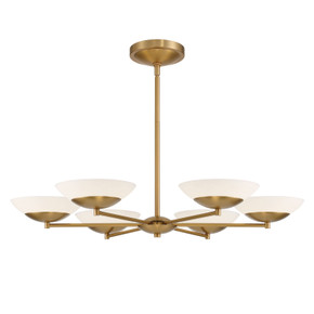 Mid. Chandeliers Glass Up by Minka-Lavery ( 7 | 3946-732 Solara ) 