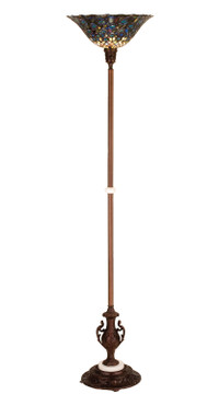 Lamps Floor Torchieres/Specialty by Meyda Tiffany ( 57 | 28505 Tiffany Peacock Feather ) 