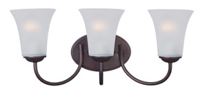 Bathroom Fixtures Three Lights by Maxim ( 16 | 10053FTOI Logan ) 