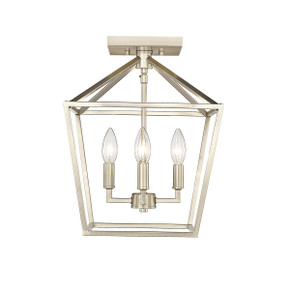 Semi-Flush Mts. Cage by Millennium ( 59 | 3334-MG ) 