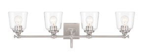 Bathroom Fixtures Four Lights by Minka-Lavery ( 7 | 4004-84 Antonia ) 