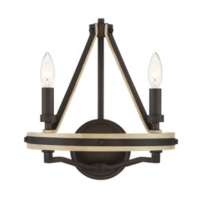 Sconces Double Candle by Minka-Lavery ( 7 | 2622-860 Sonoma ) 