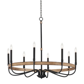 Mid. Chandeliers Candle by Maxim ( 16 | 14448DWBK Franklin ) 