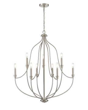 Mid. Chandeliers Candle by Millennium ( 59 | 98009-BN Senoia ) 