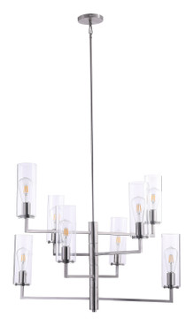 Mid. Chandeliers Glass Up by Minka-Lavery ( 7 | 4048-84 Acacia ) 