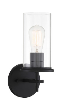Sconces Single Glass by Minka-Lavery ( 7 | 4091-66A Haisley ) 