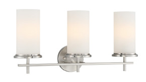 Bathroom Fixtures Three Lights by Minka-Lavery ( 7 | 4093-84 Haisley ) 