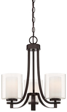 Mini Chandeliers Drum Shade by Minka-Lavery ( 7 | 4103-172 Parsons Studio ) 