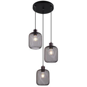 Mini Pendants 3 Light Cluster by Maxilite ( 501 | MX 2613C3-07 Banzai ) 