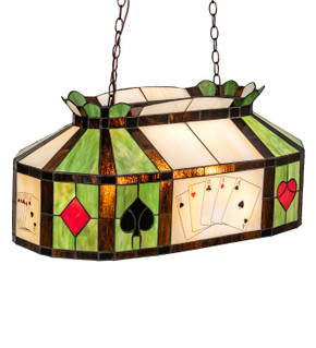 Linear/Island Drum Shade by Meyda Tiffany ( 57 | 81487 Poker Face ) 