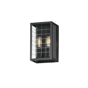 Exterior Wall Mt./Flush by Maxim ( 16 | 30691CLBK Magnus ) 