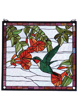 Home Accents Tiffany Windows/Wall Panels by Meyda Tiffany ( 57 | 81540 Hummingbird ) 