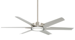 Fans Wet Location by Minka Aire ( 15 | F866L-BNW Deco ) 