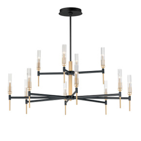 Large Chandeliers Candle by Maxim ( 16 | 16129CLBKAB Flambeau ) 
