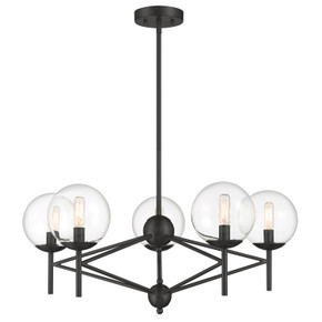 Mid. Chandeliers Glass Up by Minka-Lavery ( 7 | 2795-66A Auresa ) 
