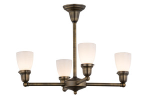Mid. Chandeliers Glass Up by Meyda Tiffany ( 57 | 56474 Revival Oyster Bay ) 