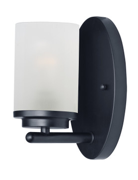 Sconces Single Glass by Maxim ( 16 | 10211FTBK Corona ) 