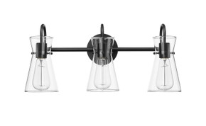Bathroom Fixtures Three Lights by Millennium ( 59 | 21003-MB Camellia ) 