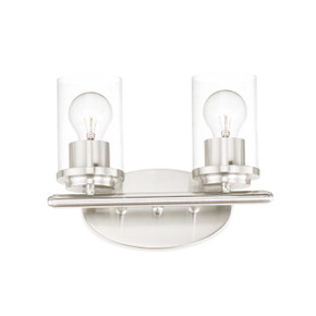 Bathroom Fixtures Two Lights by Maxim ( 16 | 10212CLSN Corona ) 
