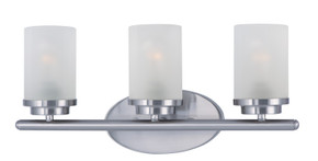 Bathroom Fixtures Three Lights by Maxim ( 16 | 10213FTSN Corona ) 