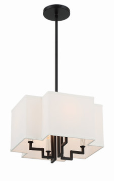 Semi-Flush Mts. Drum Shade by Minka-Lavery ( 7 | 2954-572 Upham Estates ) 