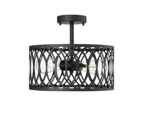 Semi-Flush Mts. Drum Shade by Millennium ( 59 | 4212-MB Arelyn ) 