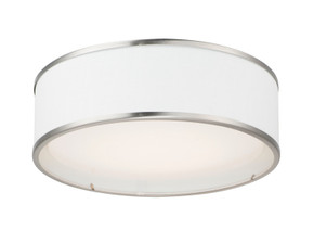 Flush Mounts Drum Shade by Maxim ( 16 | 10231WLSN Prime ) 