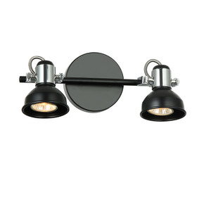 Bathroom Fixtures Two Lights by Maxilite ( 501 | MX 6266BL-2 Mondale ) 