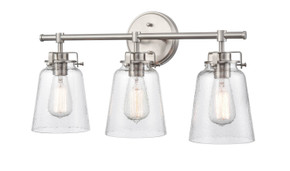 Bathroom Fixtures Three Lights by Millennium ( 59 | 4413-BN Amberose ) 