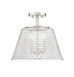 Semi-Flush Mts. Glass Down by Millennium ( 59 | 22100-PN Saben ) 