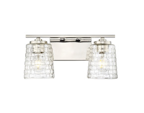 Bathroom Fixtures Two Lights by Millennium ( 59 | 22102-PN Saben ) 