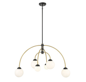 Large Chandeliers Glass Shade by Meridian ( 446 | M100114MBKNB ) 
