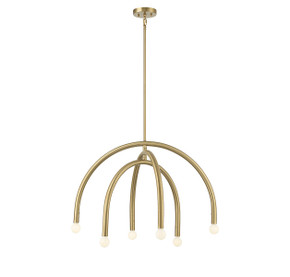 Mid. Chandeliers Glass Down by Meridian ( 446 | M100115NB ) 