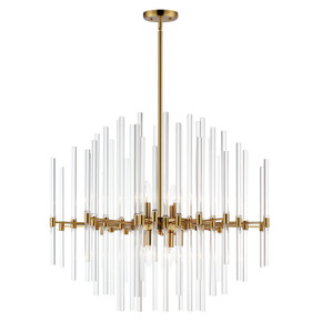 Mid. Chandeliers Glass Down by Maxim ( 16 | 38406CLHR Divine ) 