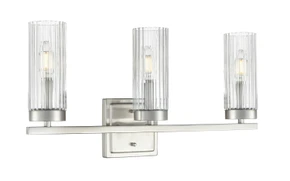 Bathroom Fixtures Three Lights by Millennium ( 59 | 46003-BN Iversen ) 