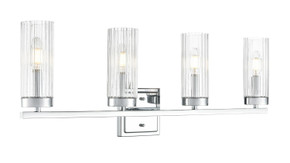Bathroom Fixtures Four Lights by Millennium ( 59 | 46004-CH Iversen ) 
