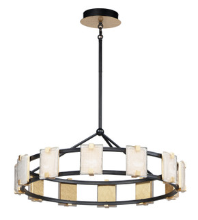 Mid. Chandeliers Glass Down by Maxim ( 16 | 39536CYBKGL Radiant ) 