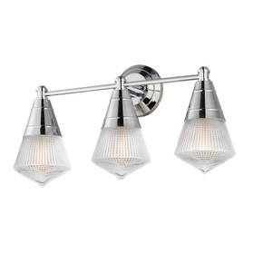 Bathroom Fixtures Three Lights by Maxim ( 16 | 10393PRPC Hargreaves ) 