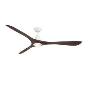Fans Damp Location by Modern Forms Fans ( 441 | FR-D2504-72L-MW/DW Carve ) 