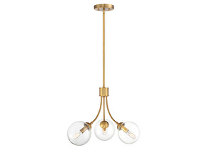 Mini Chandeliers Glass Shade by Meridian ( 446 | M10057NB Mchan ) 