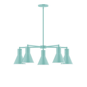 Mid. Chandeliers Glass Down by Montclair Light Works ( 518 | CHC436-48-L10 Flare ) 