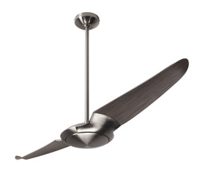 Fans Ceiling Fans by Modern Fan Co ( 201 | IC2-BN-56-GY-NL-RC IC/Air2 DC ) 