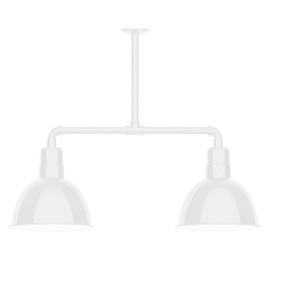 Exterior Hanging by Montclair Light Works ( 518 | MSD116-44-T24-G06 Deep Bowl ) 