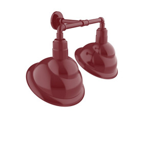 Exterior Wall Mount by Montclair Light Works ( 518 | GNR122-55-L13 Emblem ) 