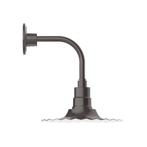 Exterior Wall Mount by Montclair Light Works ( 518 | GNT158-51-B03-G05 Radial ) 