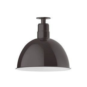 Exterior Ceiling Mount by Montclair Light Works ( 518 | FMB117-51-W16-L13 Deep Bowl ) 