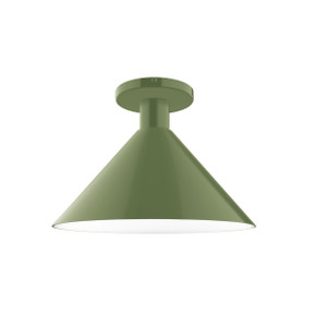 Semi-Flush Mts. Glass Down by Montclair Light Works ( 518 | FMDX466-22 Chase ) 