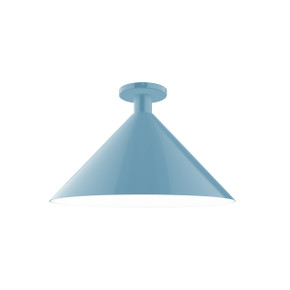 Semi-Flush Mts. Glass Down by Montclair Light Works ( 518 | FMDX467-54 Chase ) 