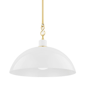 Pendants Metal Shade by Mitzi ( 428 | H769701L-AGB/GWH Camille ) 