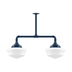 Linear/Island 2 Light Bar by Montclair Light Works ( 518 | MSD021-50 Schoolhouse ) 